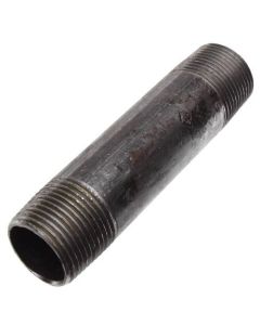 3/4" x 4" Left & Right Handed Black Nipple