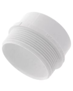 2" PVC DWV Male Trap Adapter (Spigot x Slip)
