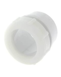 1-1/2" PVC DWV Male Trap Adapter w/ Plastic Nut (Spigot x Slip)