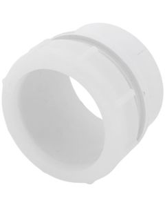 2" PVC DWV Male Trap Adapter w/ Plastic Nut (Spigot x Slip)