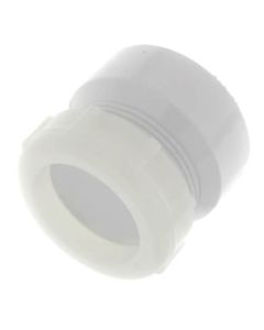 1-1/2" PVC DWV Female Trap Adapter w/ Plastic Nut (Hub x Slip)