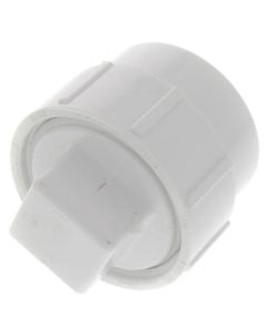 1-1/2" PVC DWV Fitting Cleanout Adapter w/ Plug