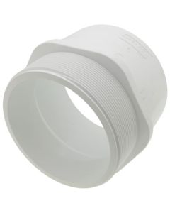 6" PVC DWV Male Adapter