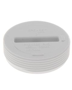 2" PVC DWV Flush Cleanout Plug