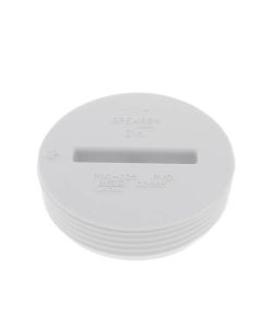 2-1/2" PVC DWV Flush Cleanout Plug