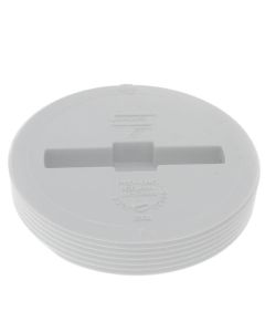 4" PVC DWV Flush Cleanout Plug