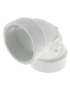 1-1/2" PVC DWV 90-Degree Elbow