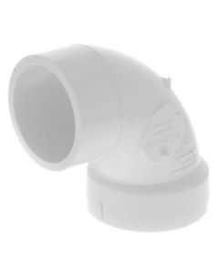 1-1/2" PVC DWV Street 90-Degree Elbow