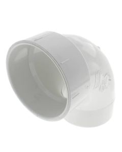 4" PVC DWV Street 90° Elbow