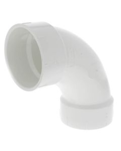 3" PVC DWV Long Turn 90° Elbow