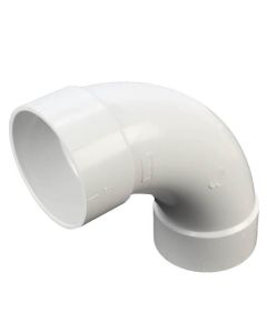 6" PVC DWV Long Turn 90° Elbow