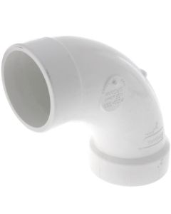 2" PVC DWV Long Sweep 90° Street Elbow