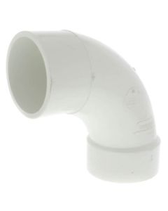 3" PVC DWV Long Sweep 90° Street Elbow