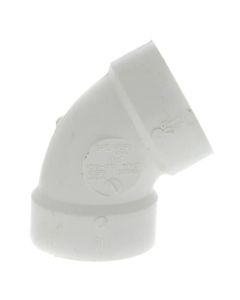 1-1/2" PVC DWV 60° Elbow