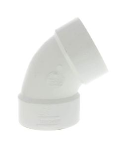 3" PVC DWV 60° Elbow