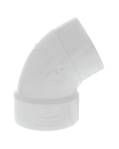 3" PVC DWV 60° Street Elbow