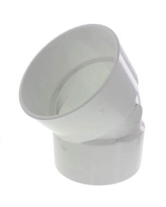 12" PVC DWV 45° Elbow