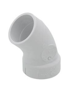 1-1/2" PVC DWV 45° Street Elbow