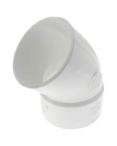 6" PVC DWV 45° Street Elbow