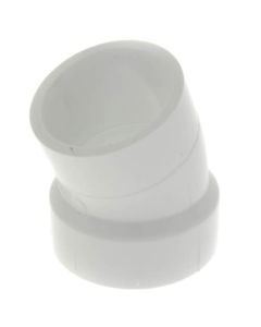 1-1/2" PVC DWV 22.5° Street Elbow