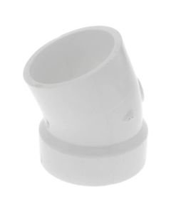2" PVC DWV 22.5° Street Elbow