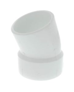 3" PVC DWV 22.5° Street Elbow