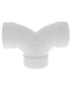 3" PVC 90° Double Elbow