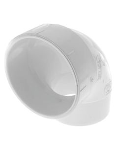 4" PVC DWV P-Trap Elbow