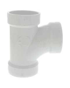 2" PVC DWV Sanitary Tee