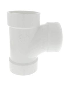 8" PVC DWV Sanitary Tee