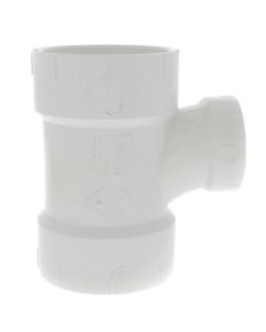 3" x 3" x 2" PVC DWV Sanitary Tee