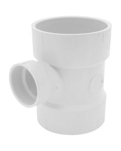 4" x 4" x 2" PVC DWV Sanitary Tee