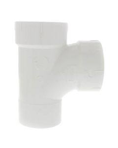 3" PVC DWV Sanitary Street Tee
