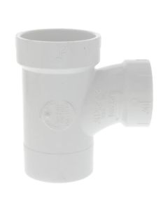 2" x 2" x 1-1/2" PVC DWV Sanitary Street Tee