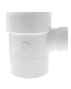 4" x 4" x 2" PVC DWV Sanitary Street Tee