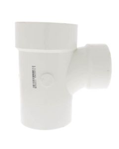 4" x 4" x 3" PVC DWV Sanitary Street Tee