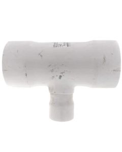 8" X 8" x 6" PVC DWV Reducing Vent Tee
