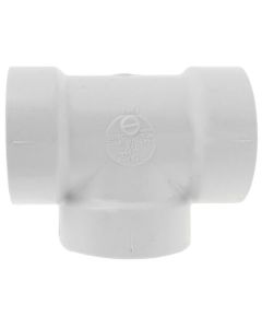 1-1/2" PVC DWV Flush Cleanout Tee