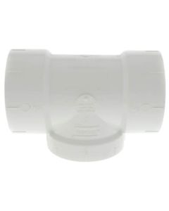 3" PVC DWV Flush Cleanout Tee