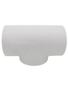 6" PVC DWV Flush Cleanout Tee w/ Cleanout Plug