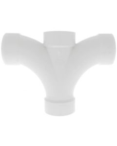 3" PVC DWV Double Fixture Fitting