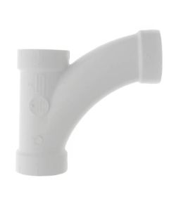 2" PVC DWV Wye and 45° Elbow Combo