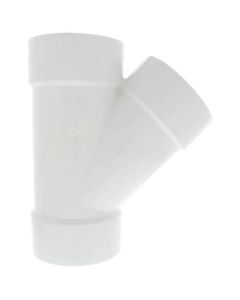 6" PVC DWV Wye