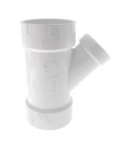 3" x 3" x 2" PVC DWV Wye