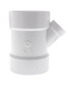 4" x 4" x 1-1/2" PVC DWV Wye
