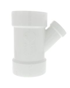 4" x 4" x 2" PVC DWV Wye