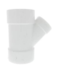 6" x 6" x 4" PVC DWV Wye