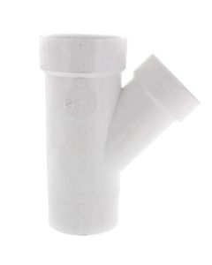 2" x 2" x 1-1/2" PVC DWV Street Wye