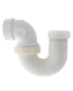 1-1/2" PVC DWV L.A. P-Trap w/ Plastic Nut