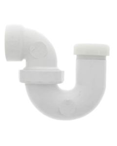 1-1/4" x 1-1/2" PVC DWV L.A. P-Trap w/ Plastic Nut